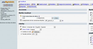 Crear Base de Datos