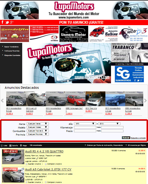 Web LupaMotors