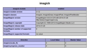 Imagick en Wamp