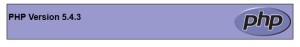 Versión de PHP